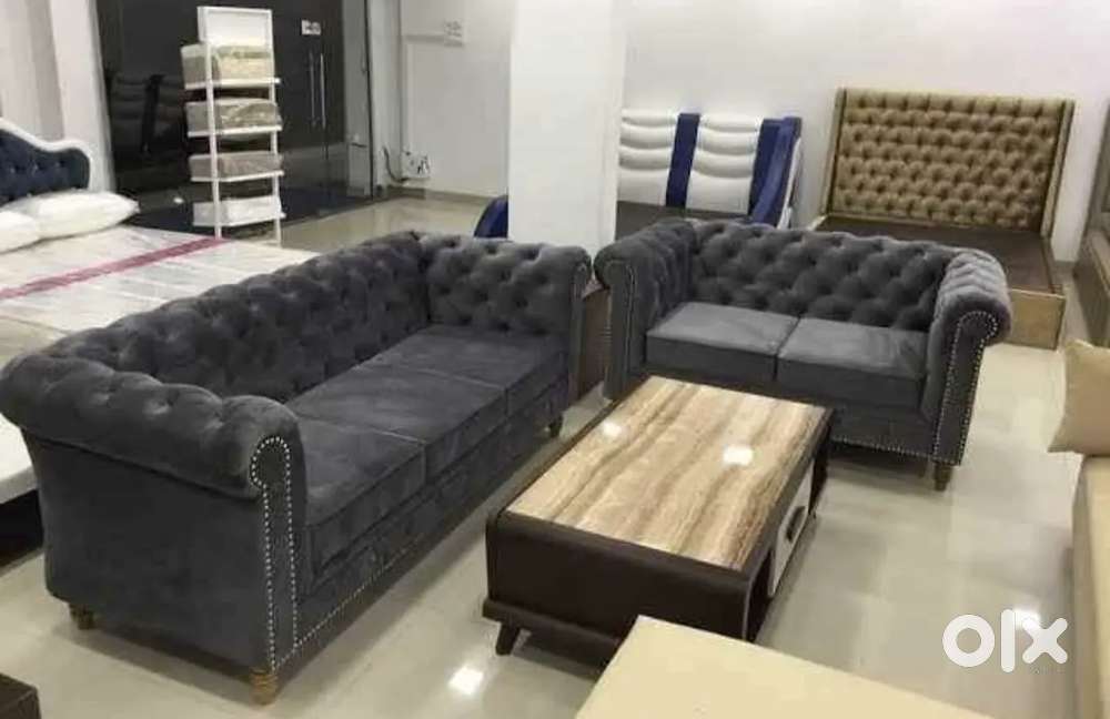 Brand new 3+2 sofa Chesterfield model