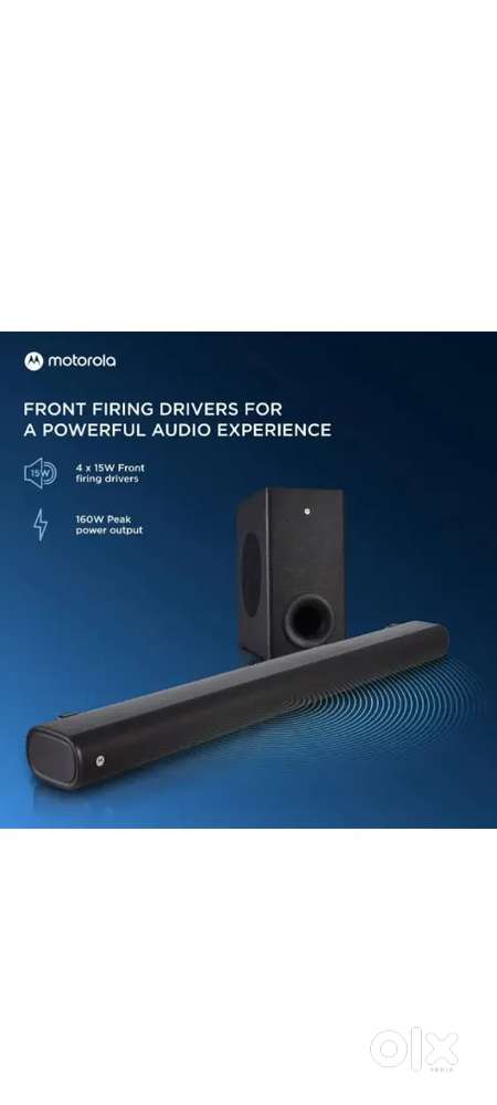 Motorola soundbar with mi power Bank