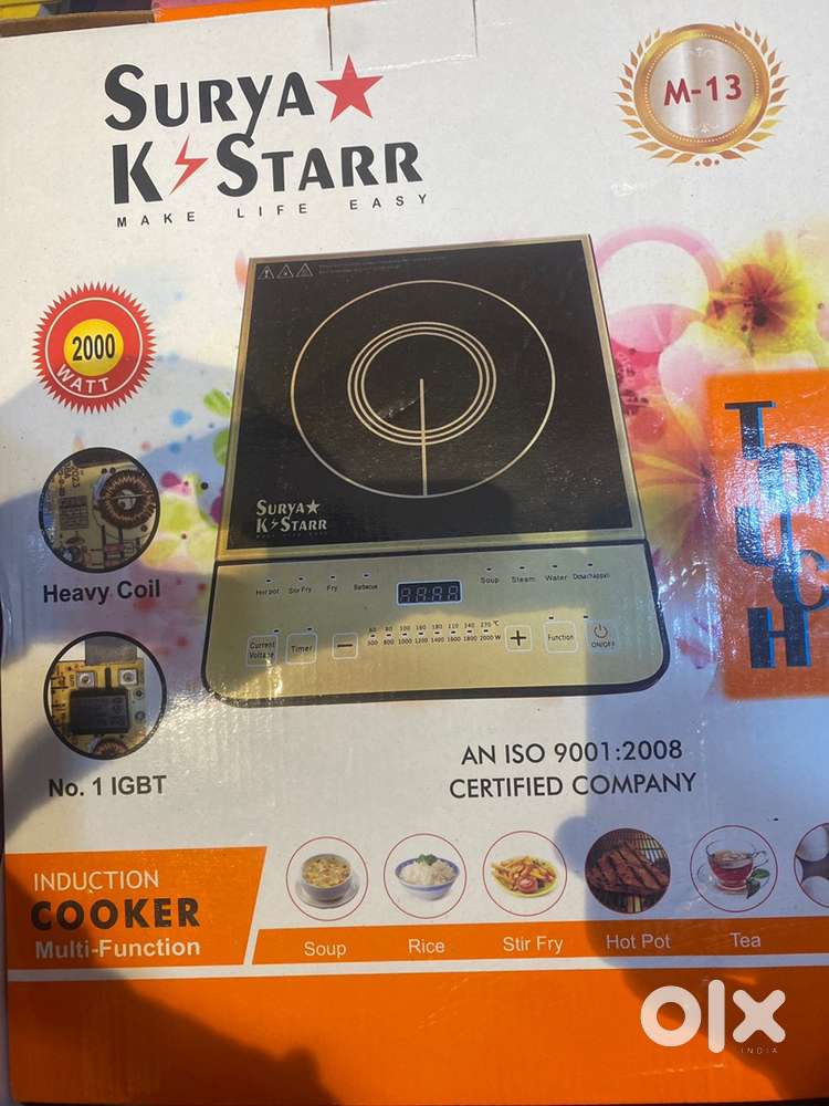indution cooker multi-function company name- surya k starr