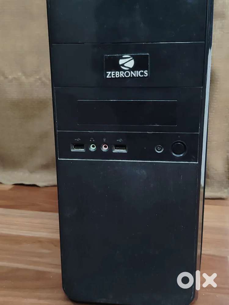 Cpu without power supply and hard disk