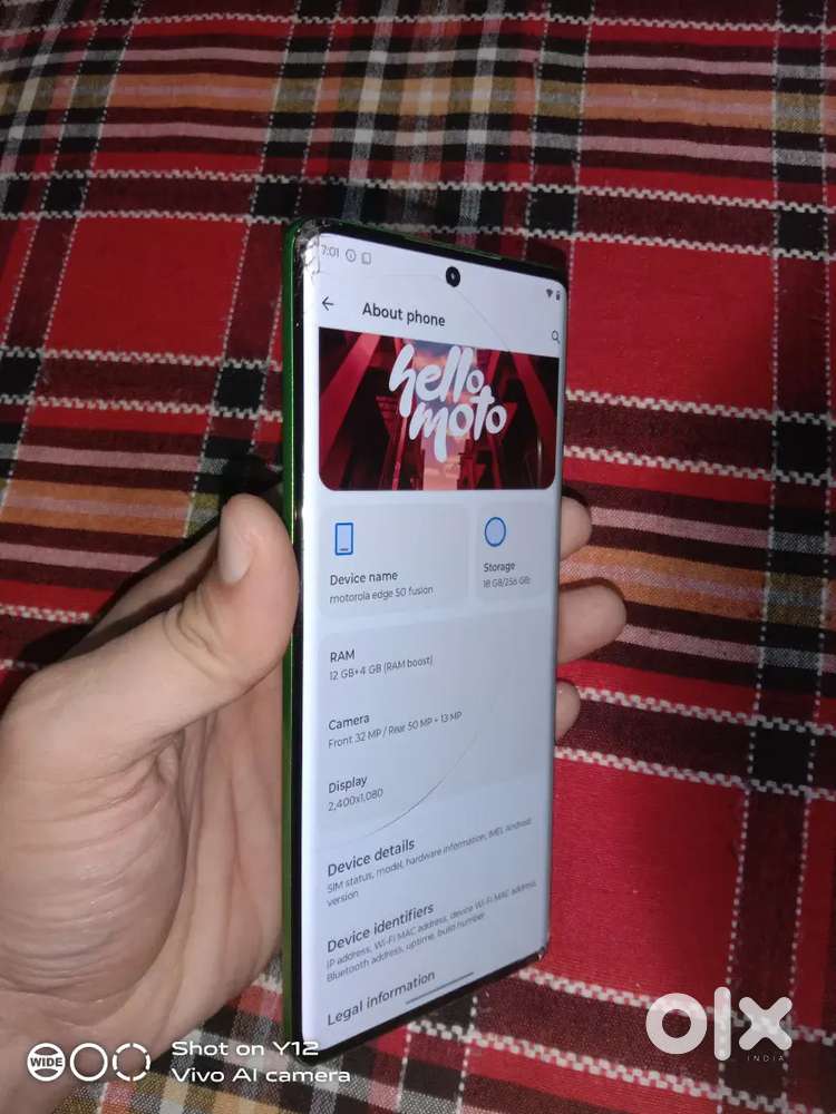 I want sell my phone motorola edge 50 fusion