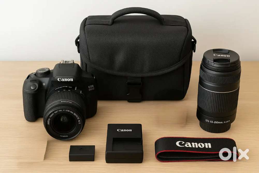 Canon EOS 1300D with 55-250mm Lens – Excellent Condition