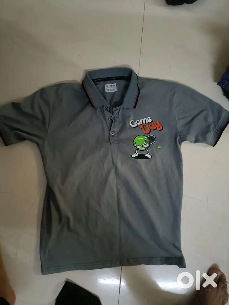 Game day  advance T-shat size-36 age-12 to15 new home made natural col