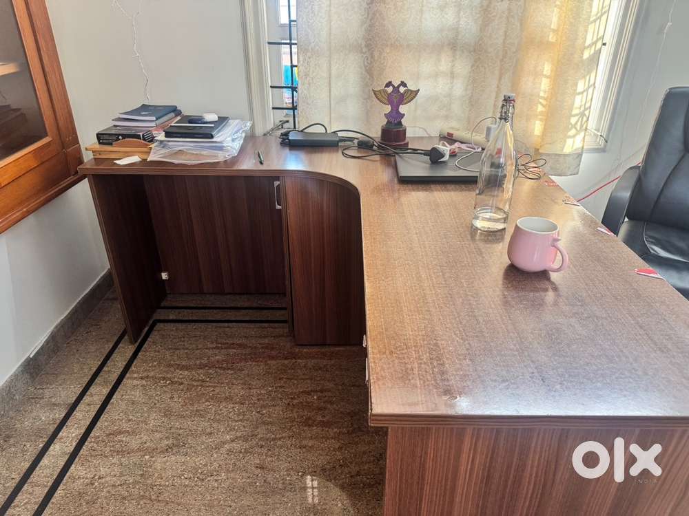 Sturdy Brown Table with Storage (3 Years Old) – Easily Dismantled