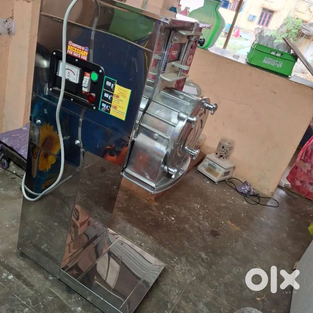 Flour Mill silver 2HP (5×10)