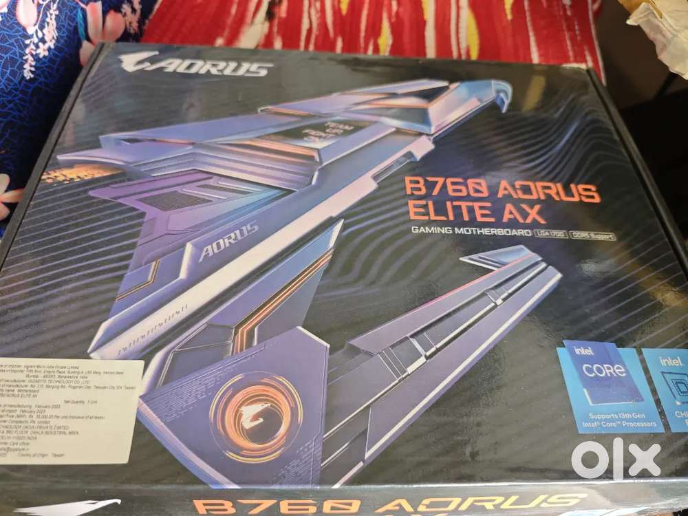 Gigabyte  B760 Aurus DDR5 LGA 1700 Motherboard