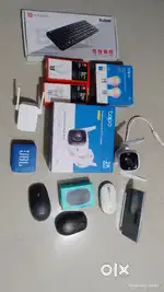 Security Camera and Mixed electronic Items