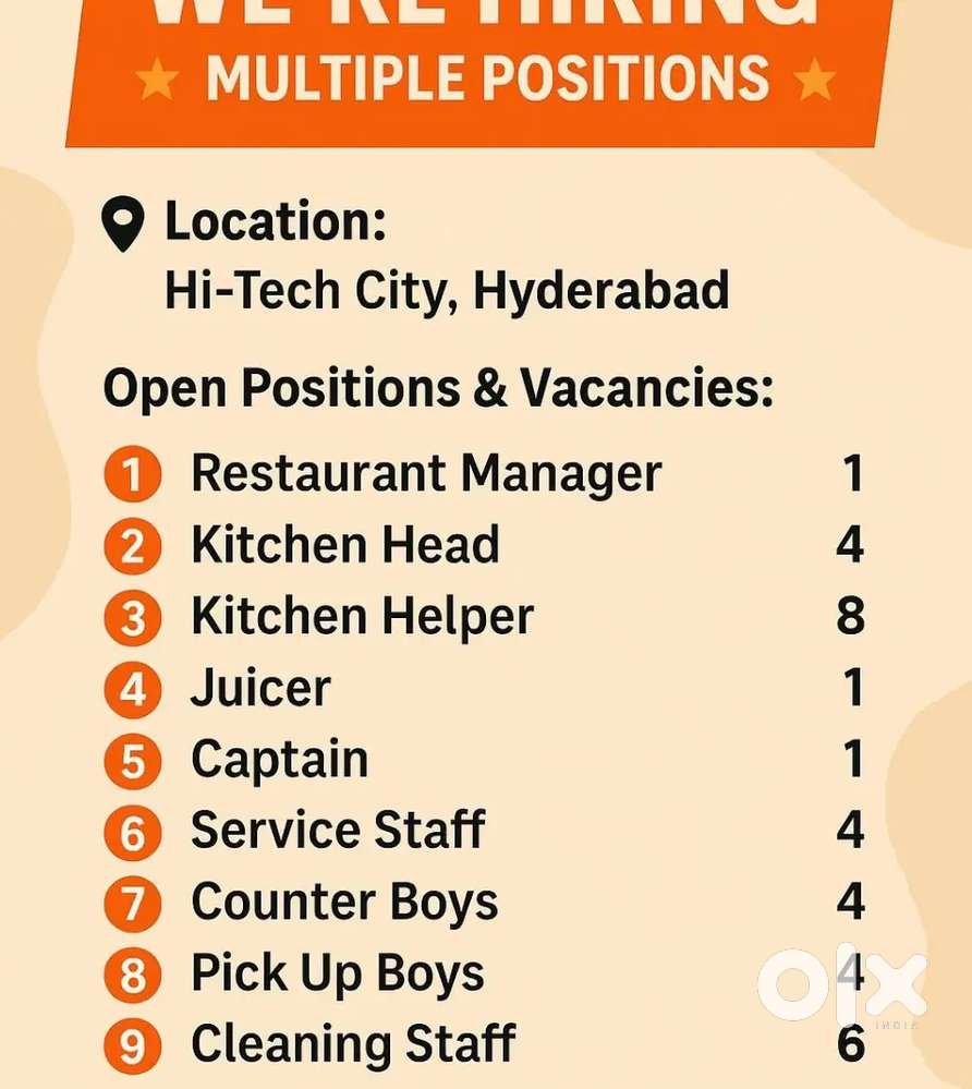 Job opportunity
