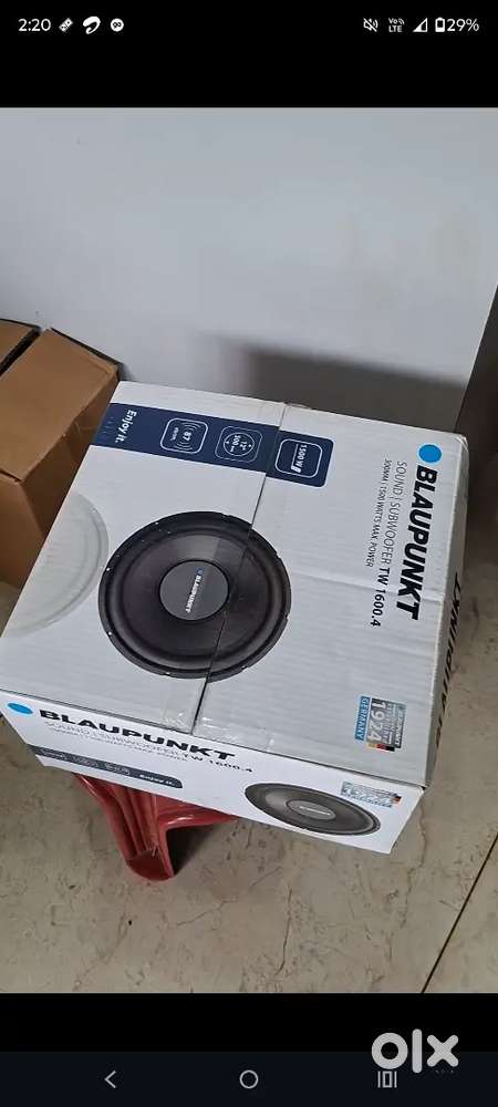 Blaupunkt Woofer with Amp