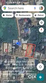 5 gonda plot sale kora hobe near 800m distance G.B.hospital and Bazar