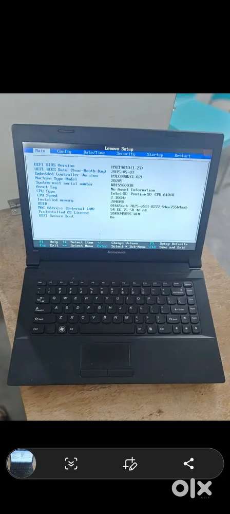 Lenovo b490  laptop