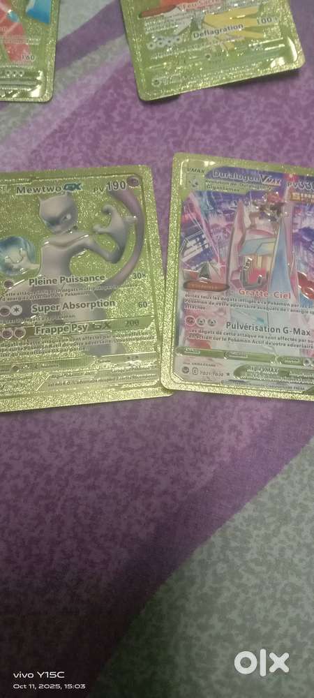 Pokemon golden card