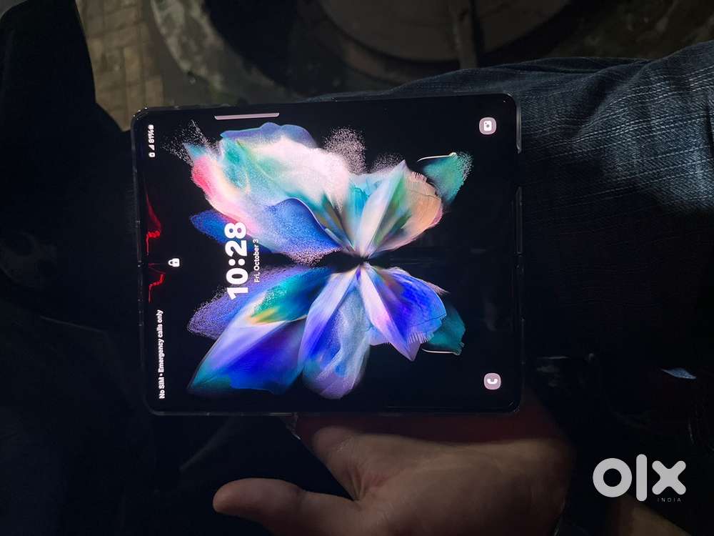 Samsung fold 3 512gb Both display working