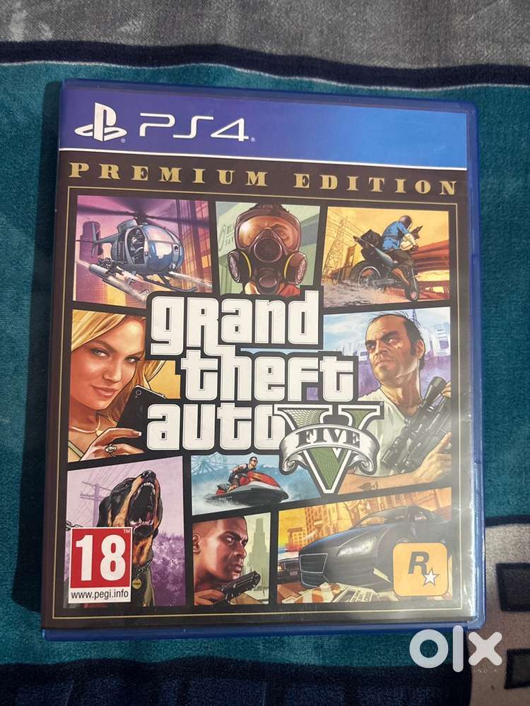 Its the CD of GTA 5 for PS4 premium edition