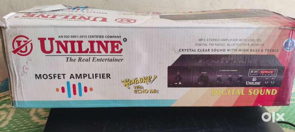 Uniline amplifier the real entertainer.ul-9000