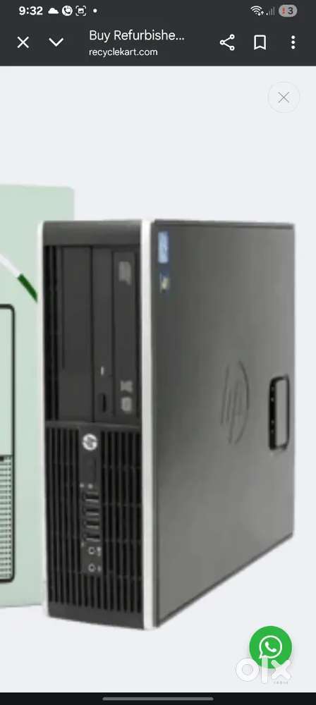 Hp pc with monitor