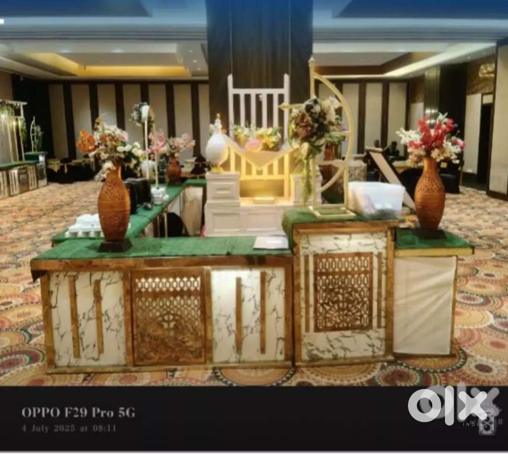 Events for boys and girls  in wedding, film shooting.