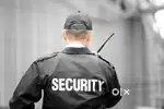 Security guard and Gun man