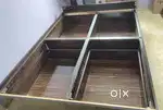 Double Bed 7*5 feet pure wooden