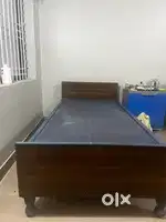 Wooden bed good condition