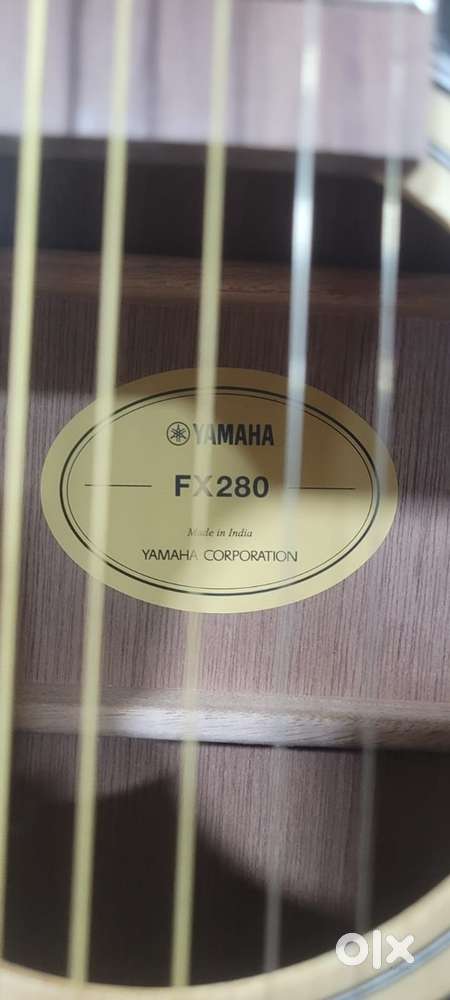 Brand new guitar with bill