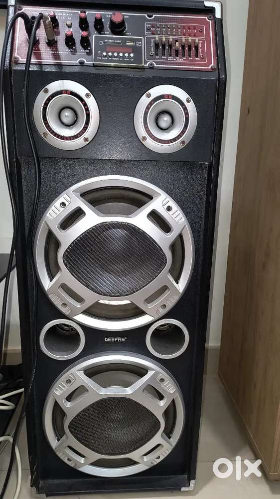 GEEPAS IMPORTED DUAL SPEAKER..