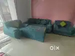 Sofa 5 seater set and a table