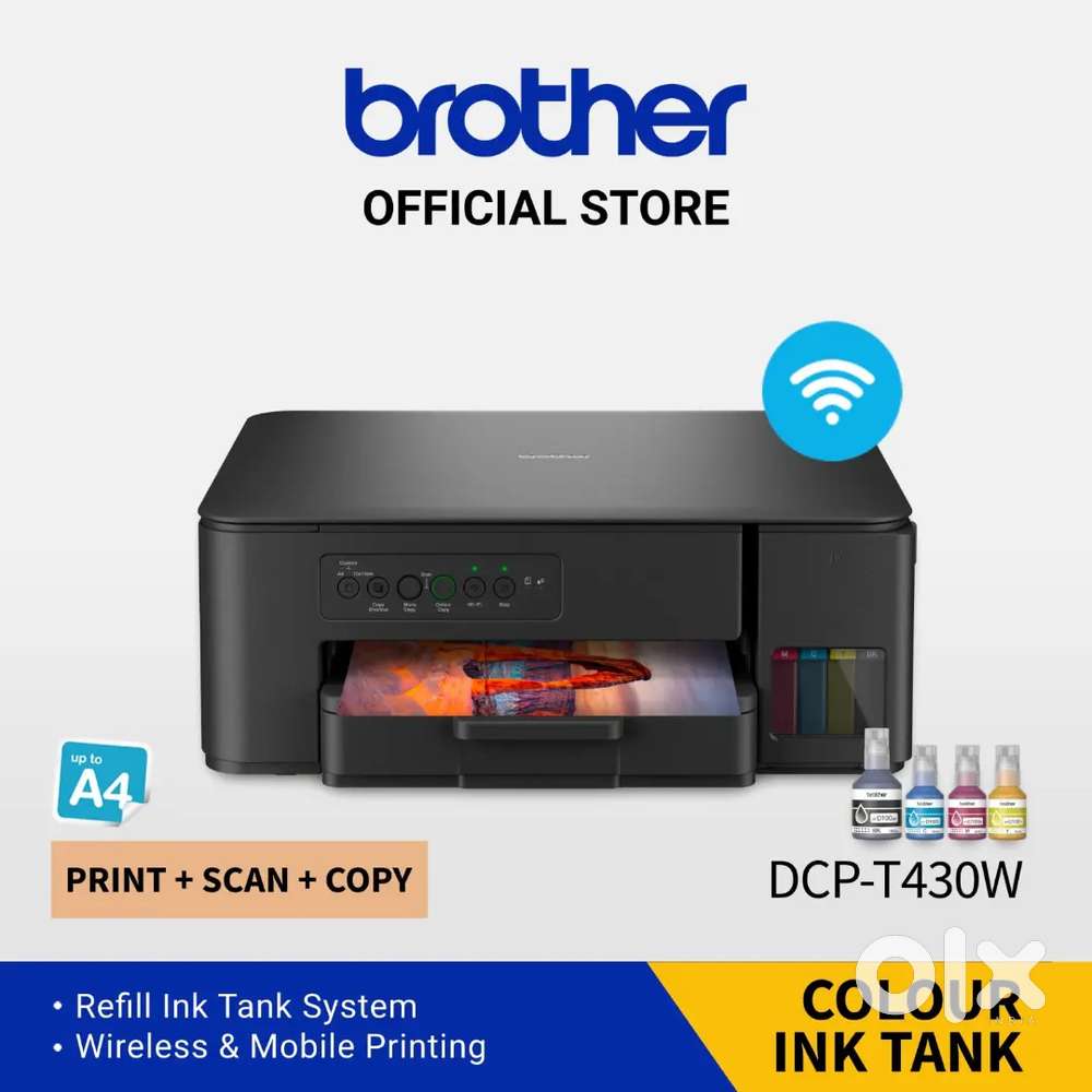 Printer Brother Brand New With Gst Bill. All In One. Color