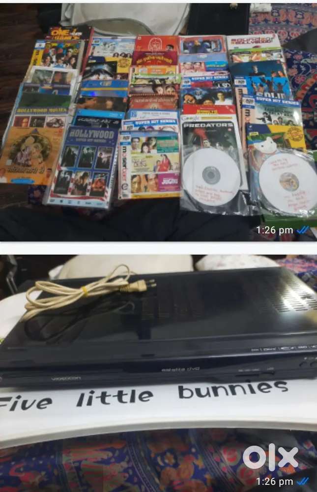Dvd player with 36 dvd