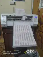 Toyocur sticker cutting fullcut and half cut