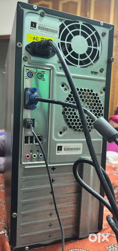 Working CPU Unit with Processor, Hard Drive, Smtp, Ram and Cd Drive