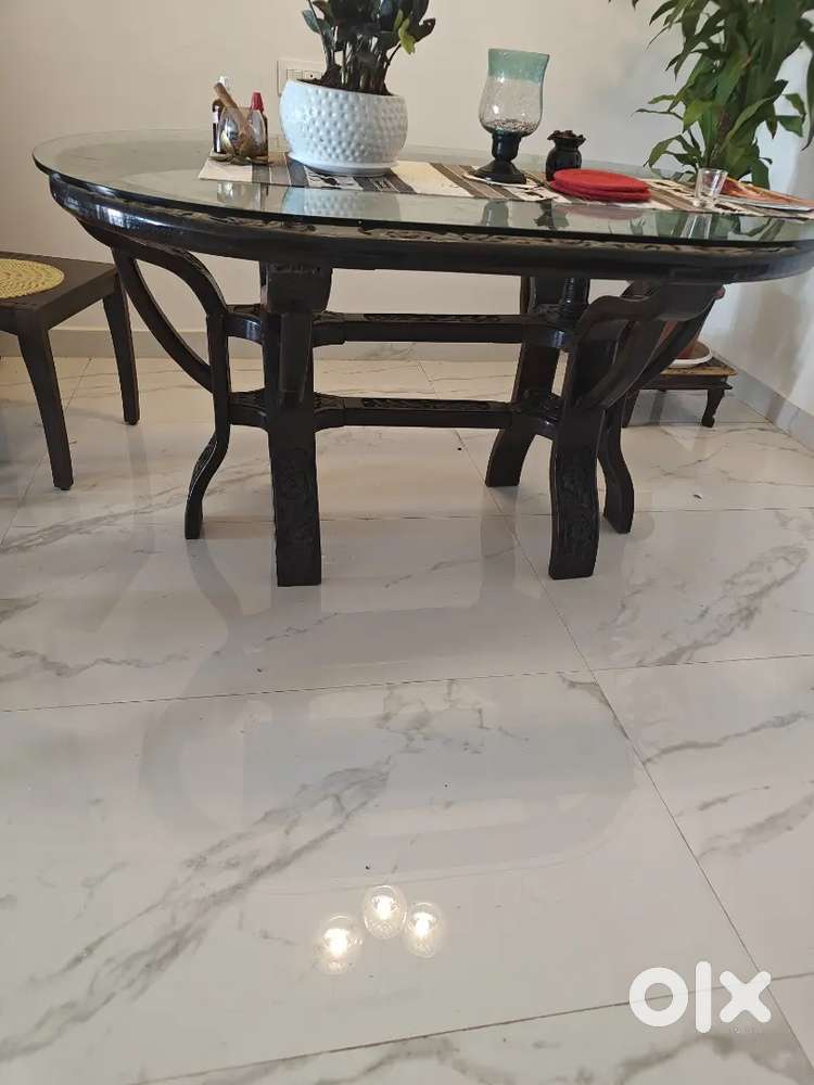 Carved Dining Table