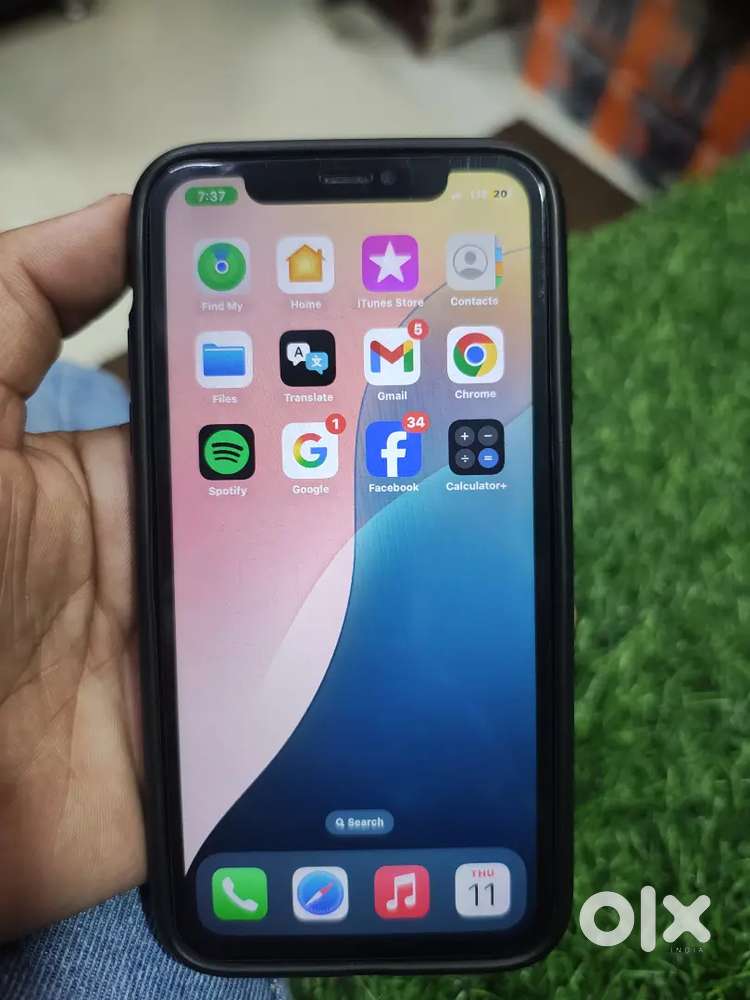 Model- iphone11, in Good condition, battry health 78%, 4G single sim