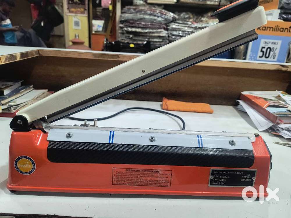 Sepack pressing packing machine