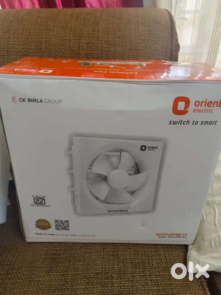Brand New Orient 200 mm (8) Exhust Fan- Box Pack