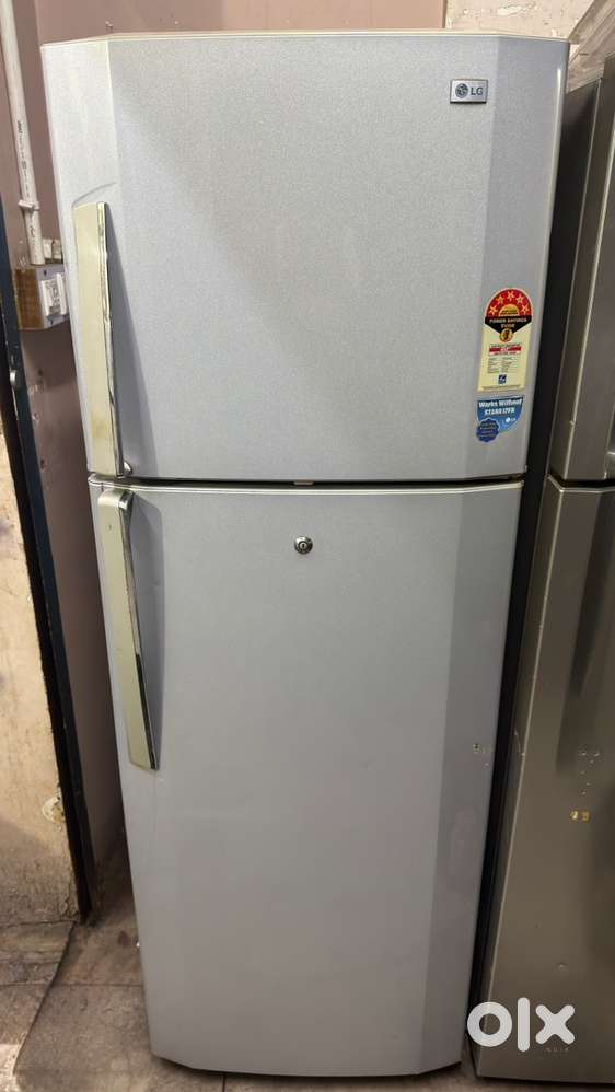 LG 320 litre double door refrigerator 5 star with guarantee on bill