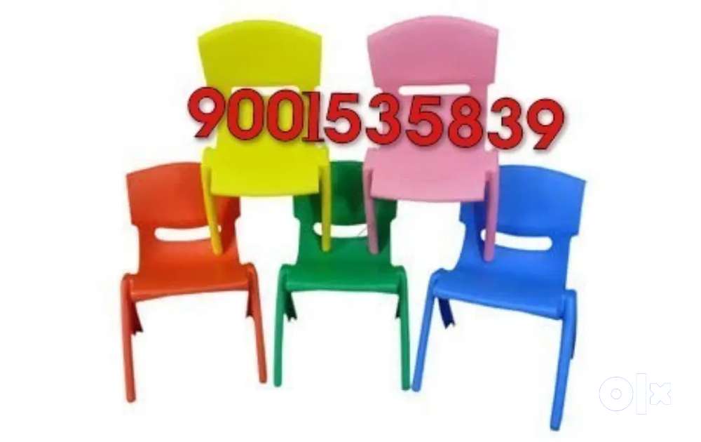 New kids plastic chair play school furniture moulded chair