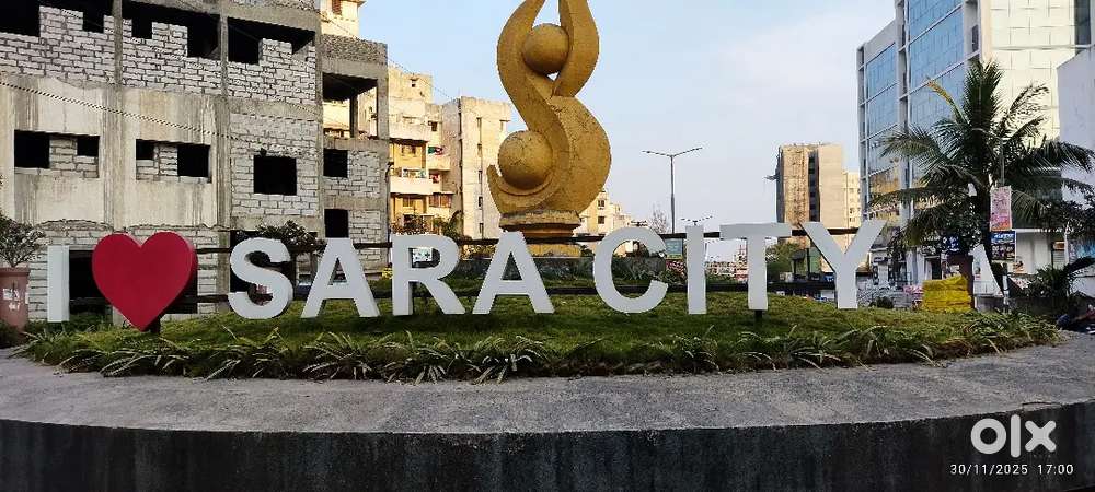 1 bhk flat on rent for family in Sara city chakan
