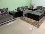 Seven seater sofa for sale with center table