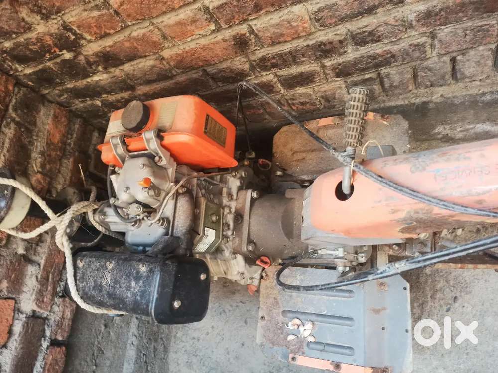 9 HP Diesel Power Tiller  Company Model  Full Working Condition