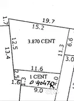 3.87 Residential Plot for sale