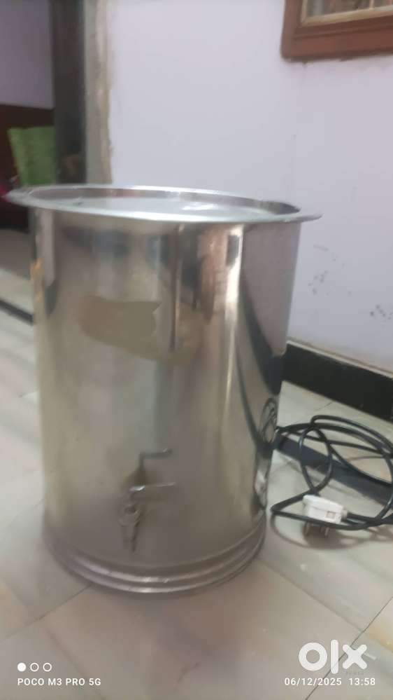 Steel water heater