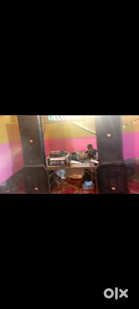 Dj setup with machine