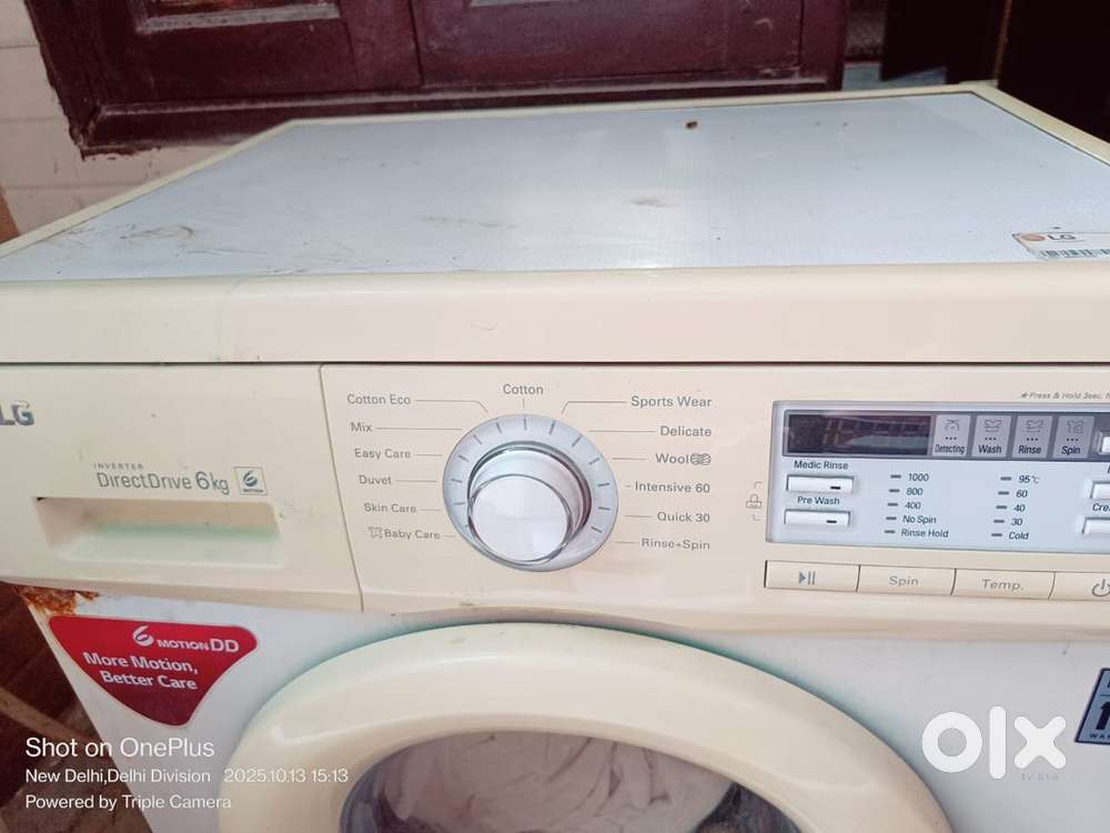 LG 6 Kg Front Load Washing Machine – Excellent Working Condition