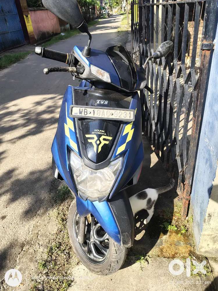 2019 dec TVs ntorq in very good condition