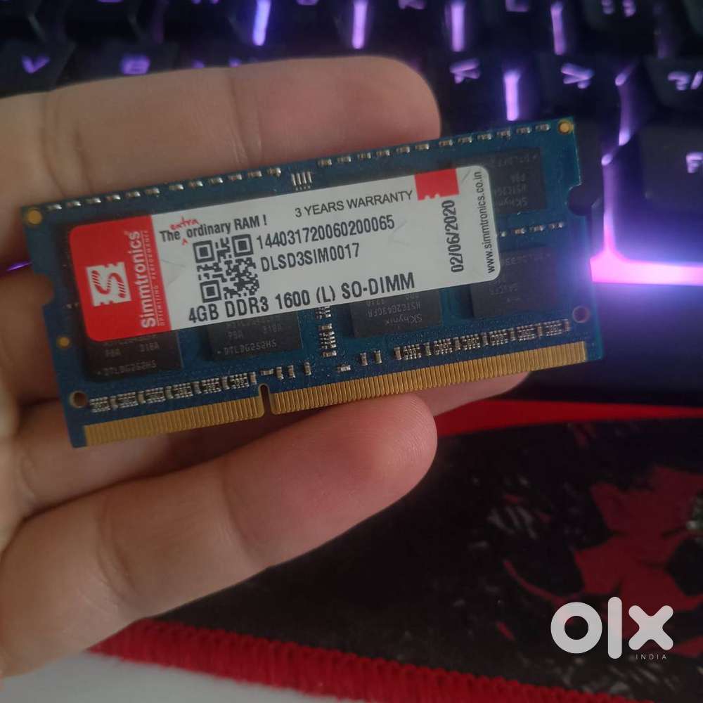 Laptop RAM DDR3 (4GB) * 2