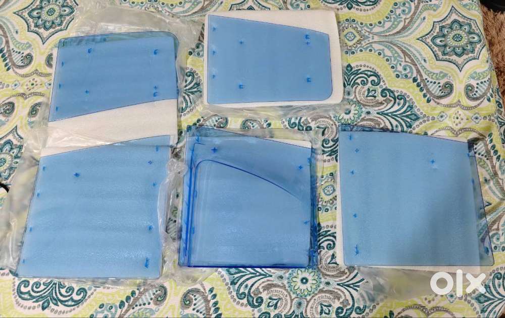 PS5 Pro Transparent Blue custom imported faceplates for sale at 12k.