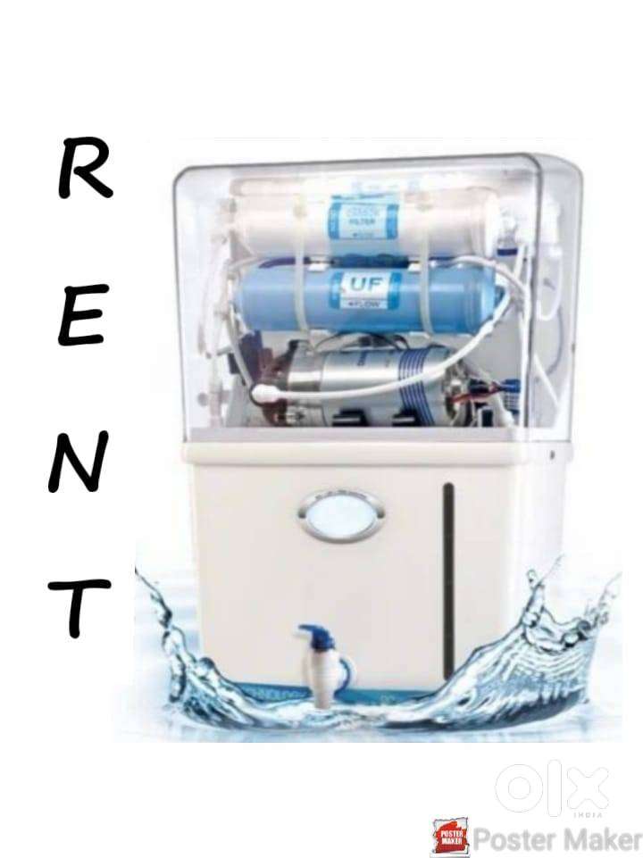 water purifier on rent