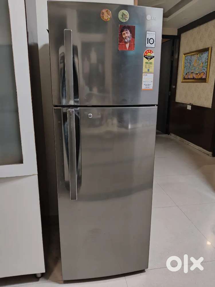 Samsung refrigerator 325 litres metallic grey