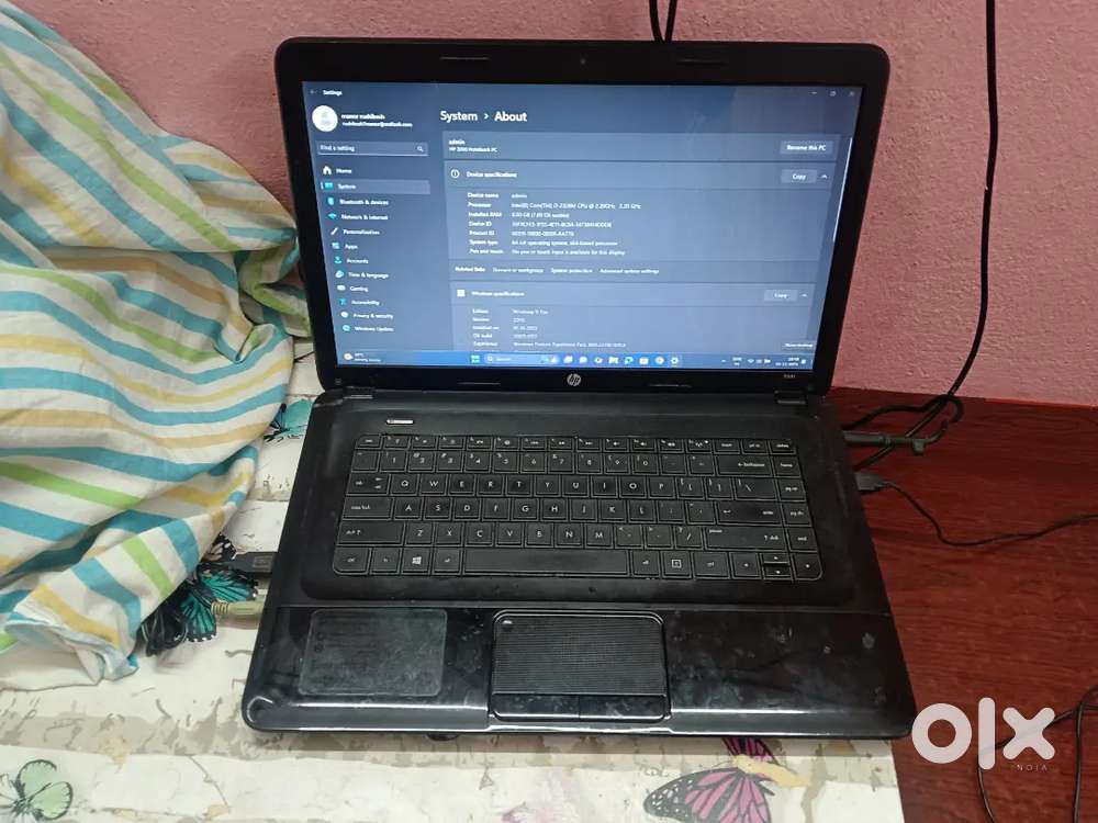 Hp laptop, graphic card,cpu